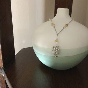 Heart locket necklace